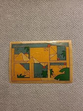 PINK FLOYD STICKER - VINTAGE - DARK SIDE OF THE MOON INSERT- 1970's