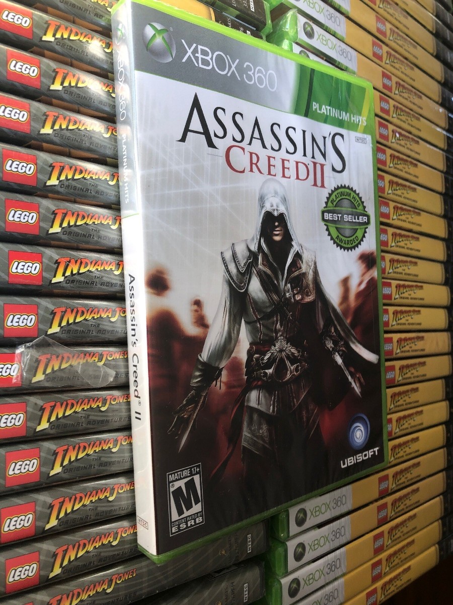 Assassin''s Creed II Xbox 360 New Sealed Platinum Hits