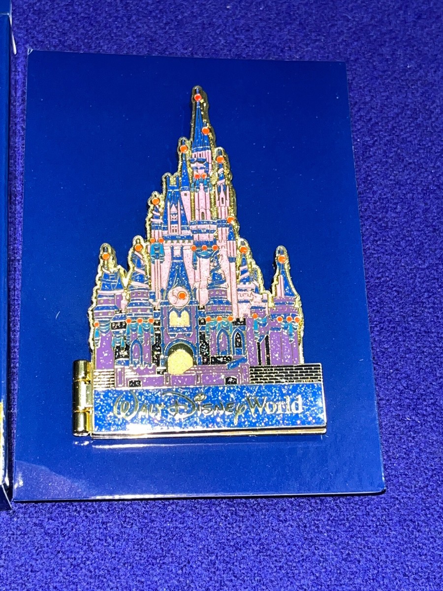 Disney World 50th Anniversary Jumbo Cinderella Castle Hinged Pin