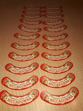 22 Etiketten Flaschenhals – Vermouth Torino Extra – Riccadonna – Vintage