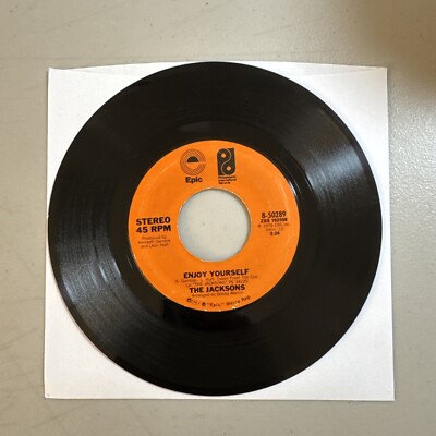 The Jacksons Enjoy Yourself/Style Of Life 45rpm 7'' Tested VG+
