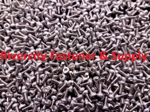 (101) M2-0.4x4mm Socket Allen Head Cap Screws Stainless M2X4mm / 2mm x 4mm Bolts