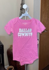NWT Authentic NFL Apparel Practice Tee Bodysuit Baby Girl  For 24 Months