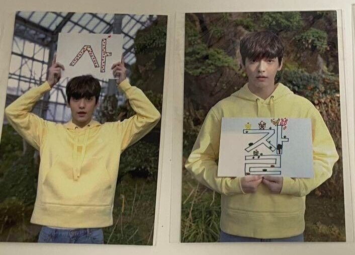 TXT SOOBIN CROWN Broadcast Official 2 Photocards Set Tomorrow x
