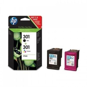 HP 301 Black & Colour Genuine Ink Cartridges Combo For ENVY 5530 Inkjet Printer | eBay