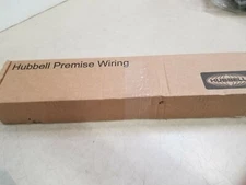 HUBBELL HP5E24W PATCH-PANEL CAT5E 24 PORT UNI, WHITE