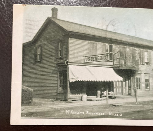 Lote de (3) postales vintage Niles Ohio 1910 - Imagen 4 de 11