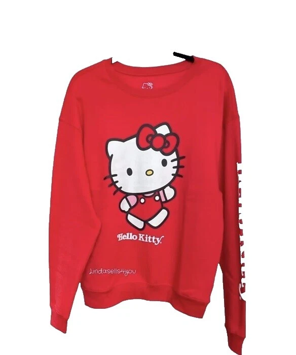 Hello Kitty Long Sleeve Regular Size Sweaters for Women