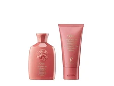 Oribe Bright Blonde Shampoo for Beautiful Color & Conditioner Travel Set