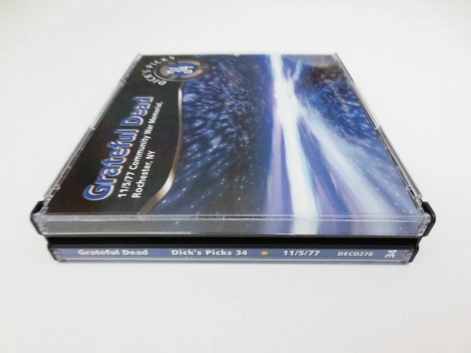 Grateful Dead Dick's Picks 34 Thirty Four Rochester New York 11/5/77 1977 3 CD - Image 3 of 4