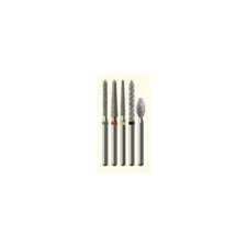 Axis SC855-025 NTI FG 855-025 Super Coarse Round End Taper Diamond Burs 5/Pk