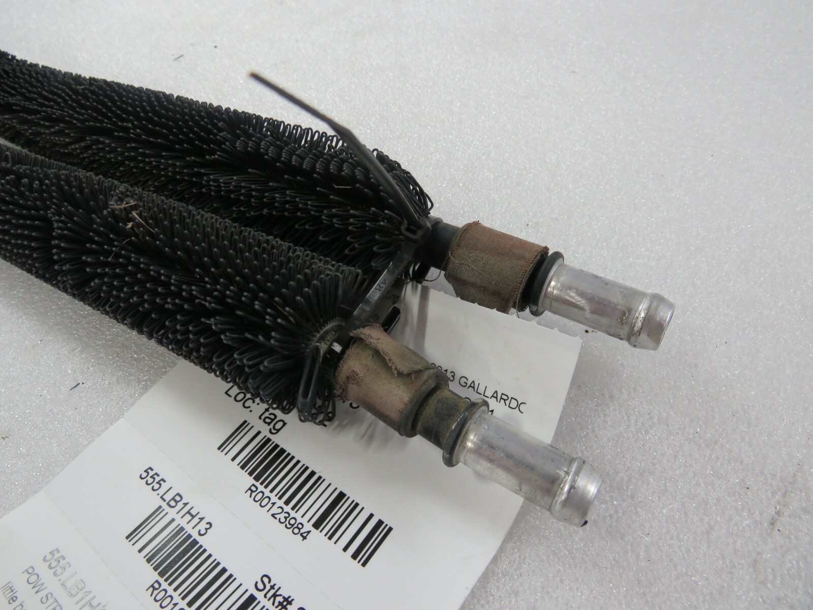 Lamborghini Gallardo, Power Steering Oil Cooler, Used, Bent, P/N 400422886A