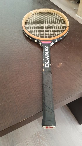 Raquette De Tennis Vintage Donnay Shot – Bois, Ancienne, Occasion