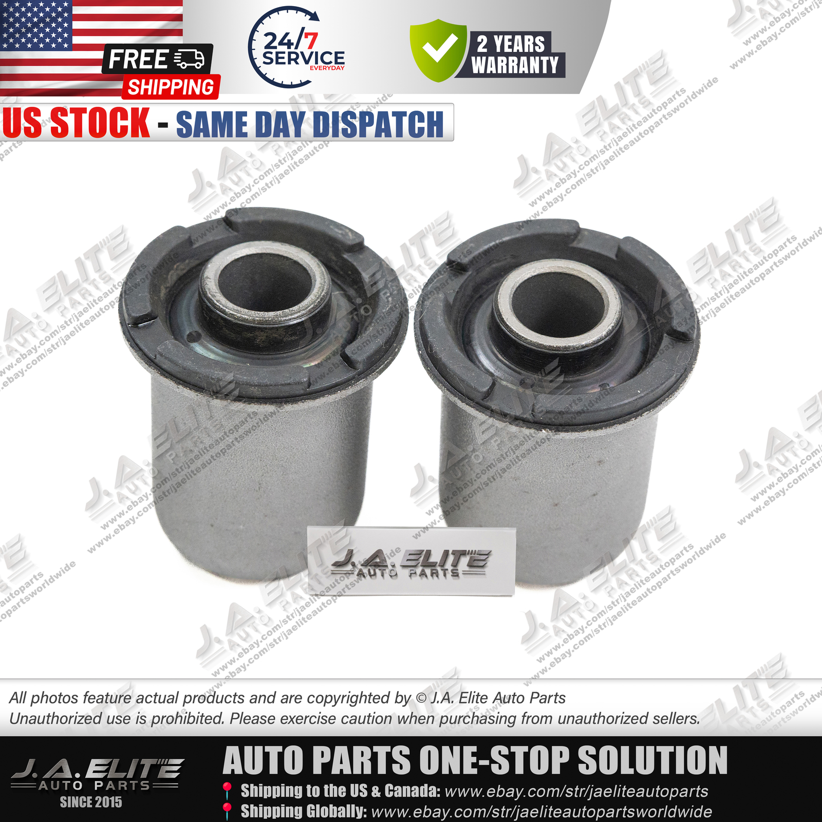 2pcs Front Lower Control Arm Bushing fit Bentley Arnage, PD30985PA
