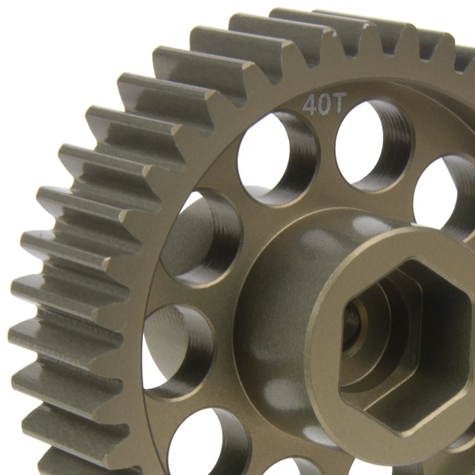 Engranaje de carrete diferencial RC aluminio 40T para Tamiya Super Clod Buster/Clodbuster Foto 2 de 4