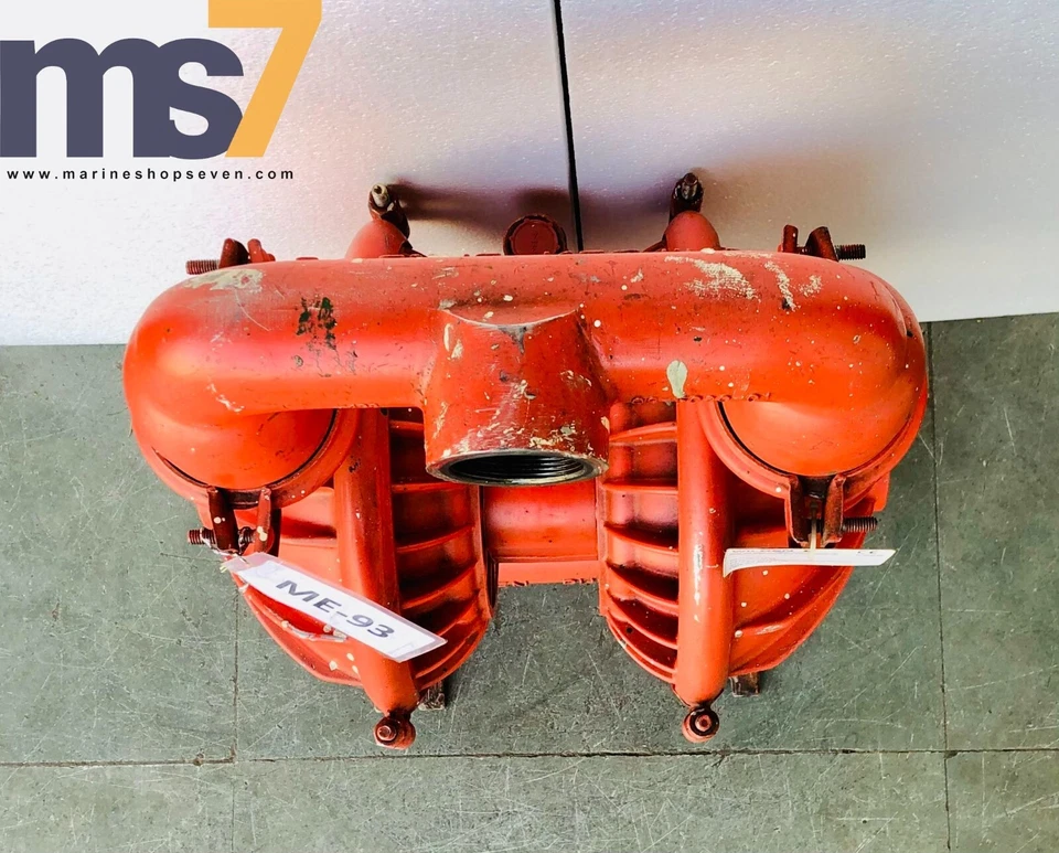 WILDEN PUMP 8 T8/AAAAB/BNS/BN ALUMINIUM 2" DOUBLE DIAPHRAGM/TRANSFER PUMP #2 - Image 3 of 4