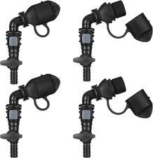 4PCS Hydration Bladder Valve Replacement Mouthpiece Most Water Backpack & Brands