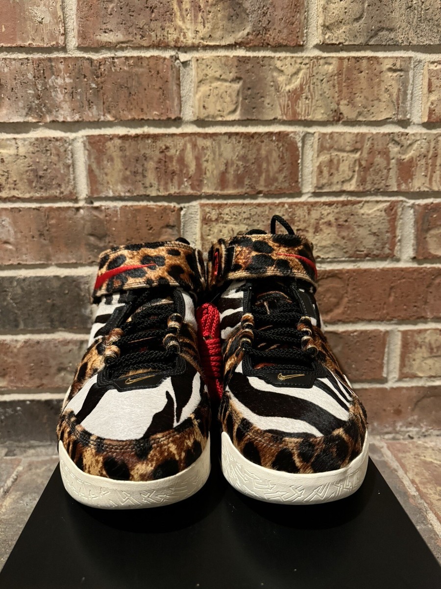 New 11 Nike Zoom LeBron 2 II LX Beast 2023 Animal Print  display picture 1