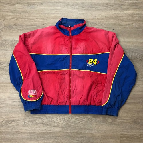 Vintage Jeff Gordon Jacket Mens XL Red 