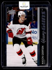 2021-22 Upper Deck Series 2 Young Guns Mason Geertsen Rookie #470 New Jersey