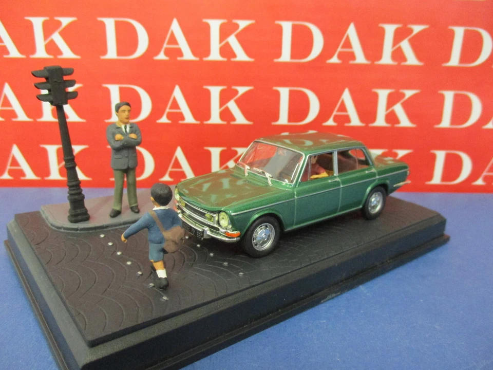 Die cast 1/43 Modellino Auto Diorama La Route Bleue Simca 1501S - Immagine 2 di 4