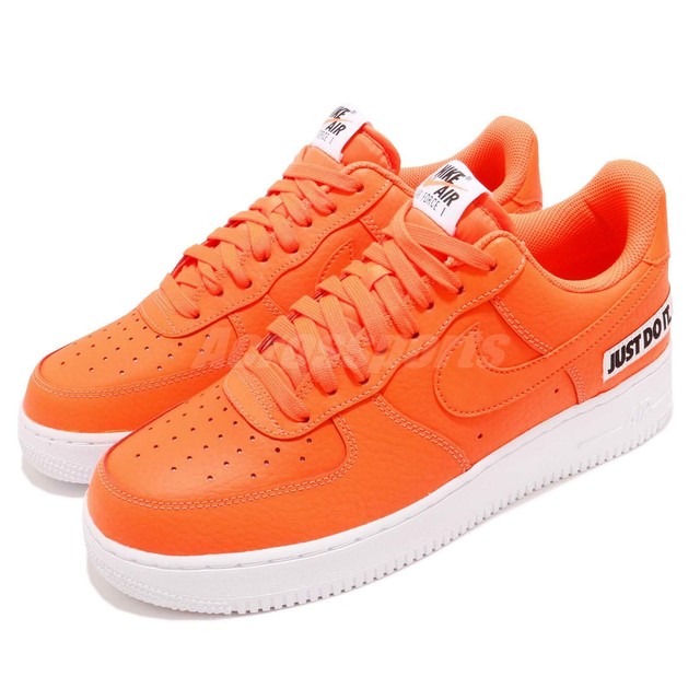 air force 1 low just do it orange
