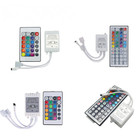 24-44 Key IR Remote Controller Box AC / DC 12V For LED RGB 3528 5050 Light Strip