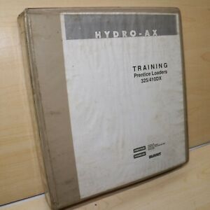 HYDRO-AX PRENTICE BLOUNT 325 410DX Loader Repair Shop Service TRAINING