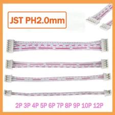 Cable Wires 2/3/4/5/6/7/8/10 Pin JST-PH 2.0mm Pitch Female to Female Connector 