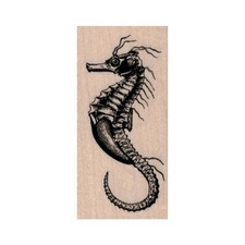 Mounted Rubber Stamp, Seahorse, Beach, Sea Theme, Ocean, Seahorse Lover, Mermaid