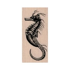 Mounted Rubber Stamp, Seahorse, Beach, Sea Theme, Ocean, Seahorse Lover, Mermaid