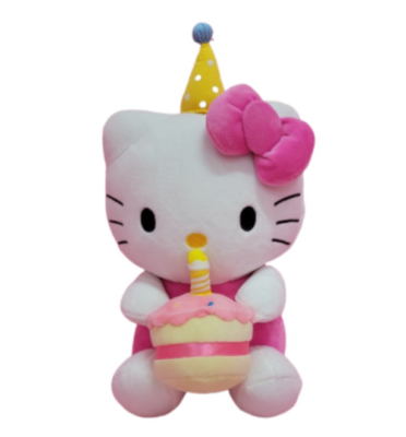 Sanrio Characters Official Plush Doll Series : Birthday Cake HELLO