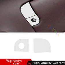 For Lexus ES300h 350 19-24 Bright White Co-Pilot Storage Box Handle Sticker Trim