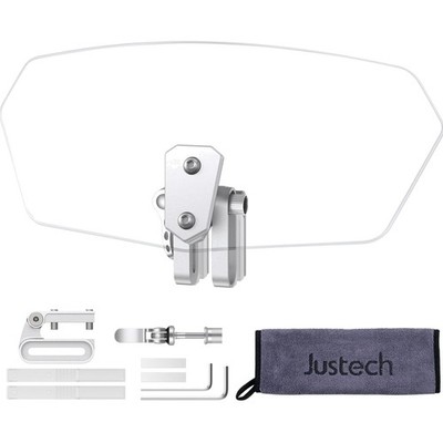 Motorcycle Windscreen Wind Deflector Clip-on Universal Wind Shield Zubehör