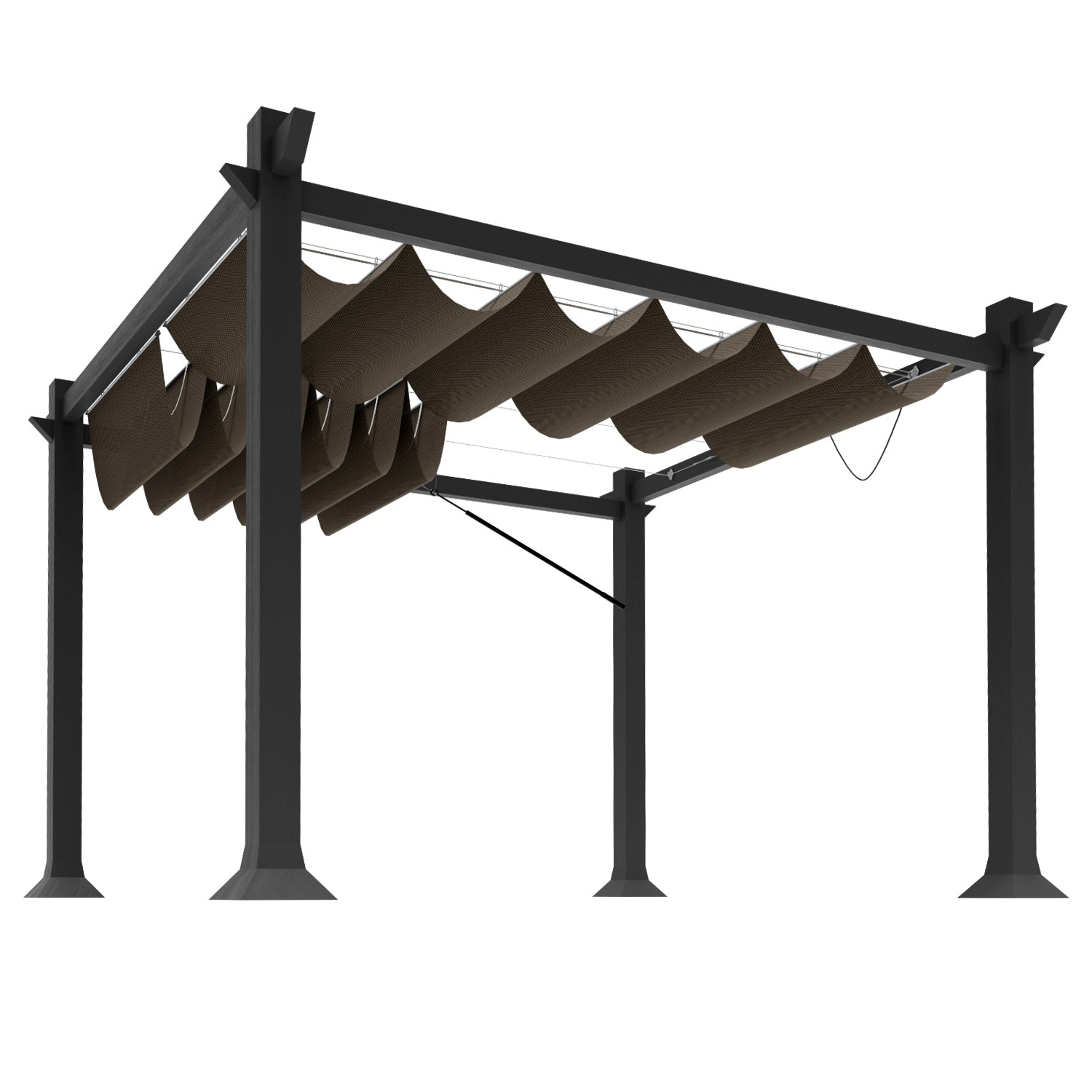 Cover With/ Steel Wire  For Pergola Gazebo Patio