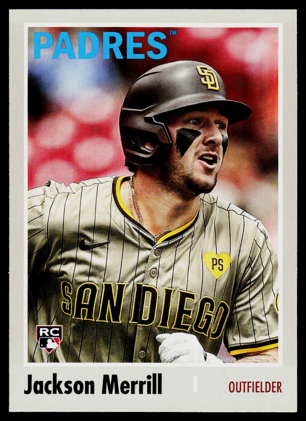 2024 Topps Archives #156 Jackson Merrill Yellow Foilboard