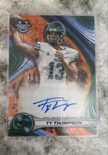 Ty Thompson 2024 Bowman's Best University #BOA-TT Best of 2024 Orange /25 Auto