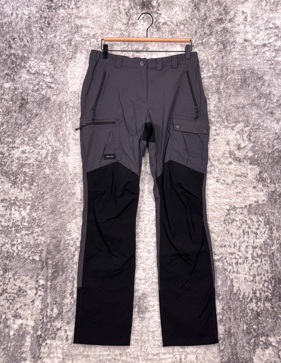 Decathlon Forclaz Pants 30 x 31 Mens Gray Trek 500 Technical