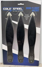 3-Pack Cold Steel Mini Flight Sport 10" Throwing Knife Set  #80STK10 - NEW