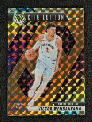 2024-25 Panini Mosaic Victor Wembanyama #288 Bronze Prizm City Edition /75