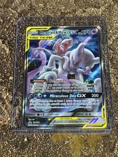 Carta Promo Pokémon Mewtwo e Mew GX TCG Sole e Luna Holo #SM191 Near Mint