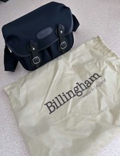 Billingham Hadley Small Black Fiber Knight Black Leather