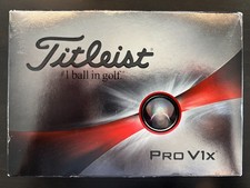 Titleist 2023 Pro V1x Golf Balls 1 Dozen New Free Shipping