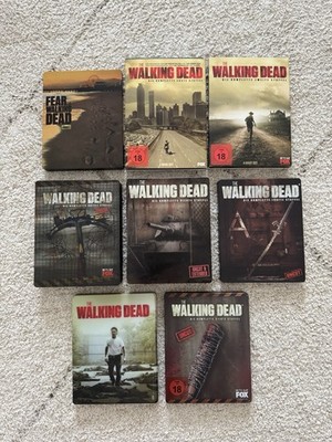 The Walking Dead Sammlung DVD / Blu Ray Steelbook / Fear the Walking Dead