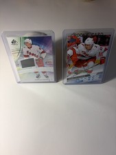 2020-21 Upper Deck Series 1 #210 Morgan Geekie Young Guns and Rookie Jersey Card. rookie card picture