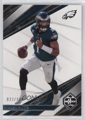 2021 Panini Limited Spotlight Silver 32/149 Jalen Hurts #52 v9t