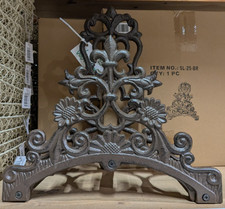 ❤️Schöner Schlauchhalter Lilie Blume Gusseisen Antiklook Vintage + NEU + ❤️