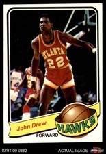 1979 Topps #118 John Drew Hawks Gardner Webb University 4 - VG/EX