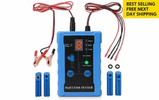 12V Fuel Injector Tester Cleaner Kit 8 Modes 4 Nozzle