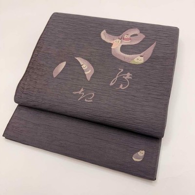 OBI fukuro obi VINTAGE kimono Japan Silk light Japanese-pattern Stylish obi 5230